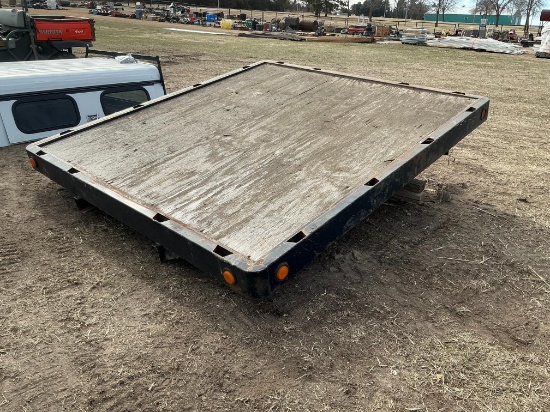 Flatbed for truck- 8'Lx88"w, wood floor