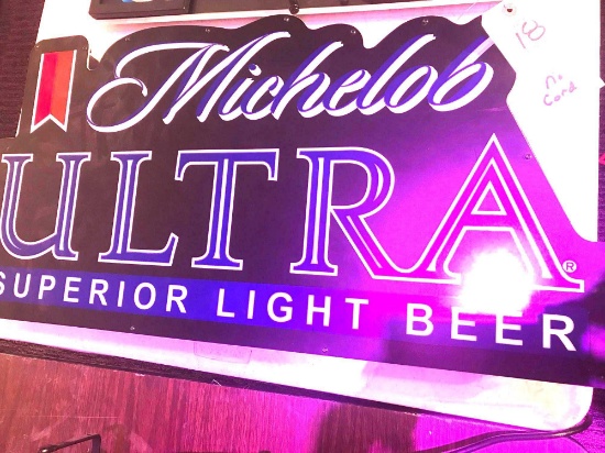 Michelob Ultra Lighted Sign