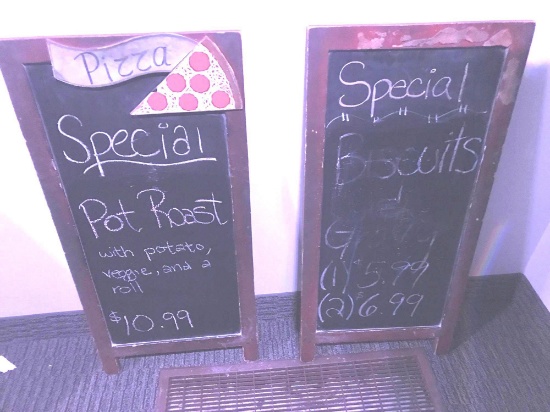 Black Board Menu Boards