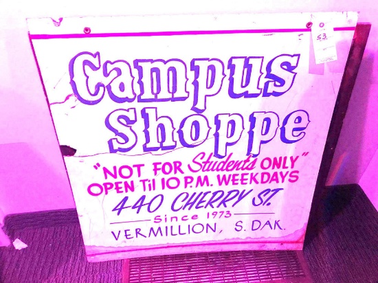 "Campus Shoppe" Sign