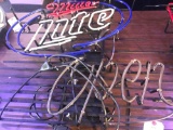 Miller Lite Open Neon Damaged