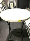 Poly Circular Folding Table