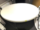 Poly Circular Folding Table