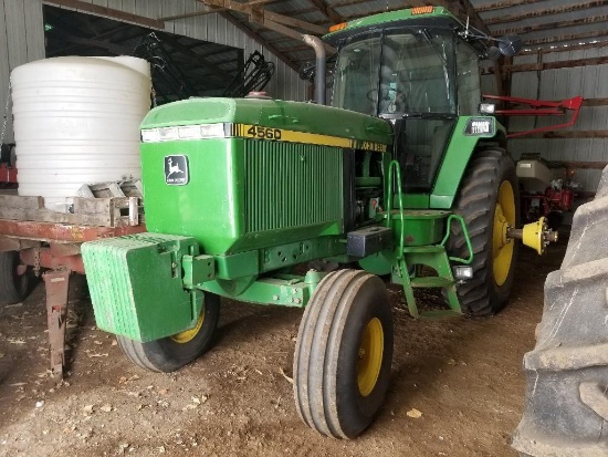 1992 JD 4560 Tractor, 2wd, Powershift