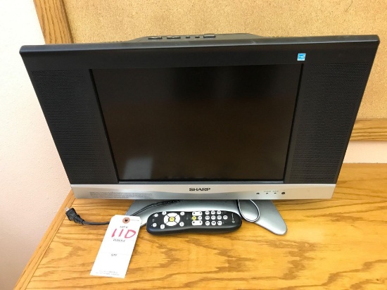 15" TV with remote