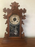 Antique winding clock