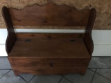 Wood boot box