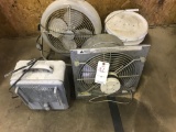 Space Heater and Fans