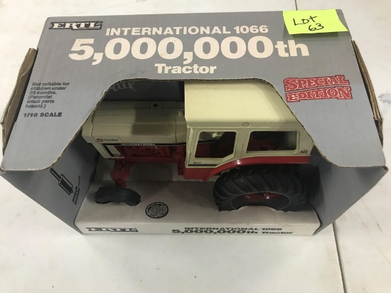 International "1066 5 Millionth" Tractor NIB