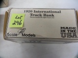 1/25 Scale Models 1920 International Truck Bank - NIB