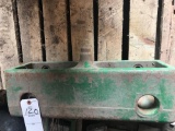 John Deere front weight bracket.