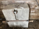 3 pt. concrete slab/weight. 30