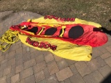 Reddog 3 person inflatable water tube.