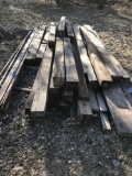 Large wood pile consisting of 6