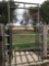 Walk through gate for round pen, can be used with lots 189, 190, 191, and 192 to make a 60' round