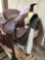 16'' Western saddle and saddle pad