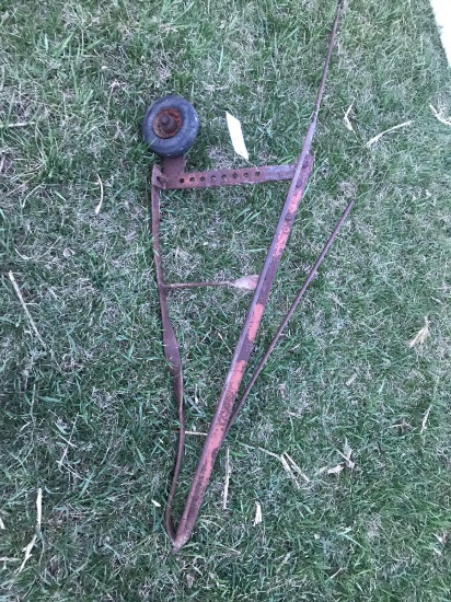 Sickle bar carrier for windrowing