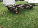 10' x 16' bale rack, will carry 8 bales, 6 on the bottom, 2 on top