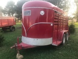 Alliance livestock trailer 6' x 12.5'