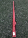 Wooden wagon tongue, 11'8'' long