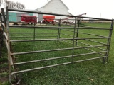 (4) gates 6' x 12' for round pen, can be used with lots 188-192 to make 60' round pen