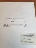 Model A, RA, W group index-harrows and disc parts manual