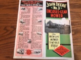 Sales brochure for John Deere #3 mower