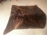 Approximately 5' x 6' horse hide blanket