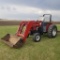 2001 Case IH C80 2WD open station, 2 post folding roll bar, 8/4 transmission, 3 rear remotes,