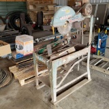 Target brick/block saw with stand, blade, electric motor 20''