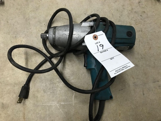 1/2'' electric impact wrench. Works well