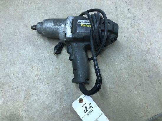 B and D electric 1/2'' impact driver