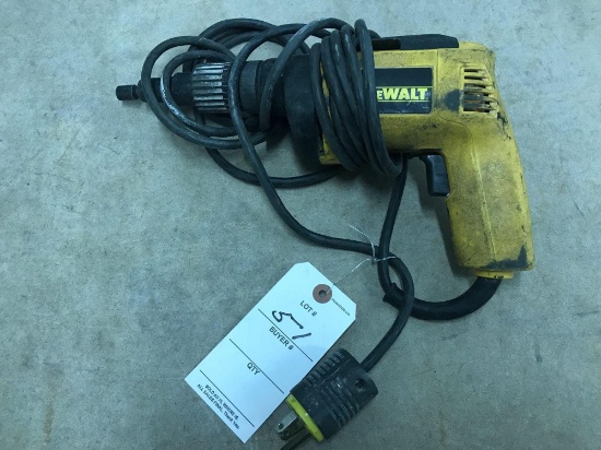 DeWalt model DW254 electric deck screwdriver.