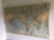 33'' x 50'' world map