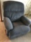 Light blue cloth Laz-boy swivel rocker recliner - NO SHIPPING