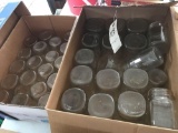 (2) boxes of jars containing Ball quart jars, some pints - NO SHIPPING