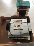 Black and Decker waffle maker, Duracraft space heater w/ thermostat