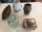 Misc. CD's, Owl vase, Scented candle, Glass jar (Shipping available)