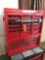 Sears Craftsman 3 pc tool chest on casters, top chest is a 7 drawer, 26''w, 12''d, 16''h with lid,