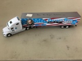 1/64 scale tractor w/Dale ?Bozo? ?Sommers? 2004 Radio Network trailer (Shipping available)