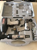 Sears Craftsman 3 piece air tool set, 1/2'' air impact wrench, Model #875 90 psi air hammer and