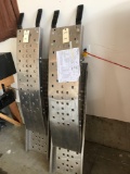 (2) folding aluminum ramps approx. 8' in length