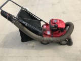 Troy-Bilt yard vacuum chipper/shredder/vacuum hose, 5.5 hp Briggs and Stratton motor, 24'' vacuum,