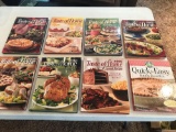 (8) hardback cookbooks (Shipping available)