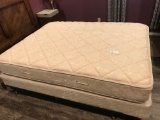 Queen size bed frame, no headboard - Nice