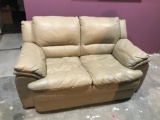 La-Z-Boy leather loveseat