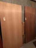 (2) Solid wood doors 39.75'' w x 83.5'' h x 1.75'' d, 1 door 35.75'' w x 75'' thick