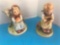 Hummel Figurines, 182 Good Friends, TMK 3 and 51 3/0 Village Boy, TMK 3.