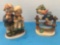 Hummel Figurines, 220 We Congratulate, TMK 3 and 201 2/0 Retreat To Safety, TMK 4, 1948.