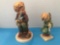 Hummel Figurines, 308 Little Tailor, TMK 6 and 21 /0 Heavenly Angel, TMK 6.
